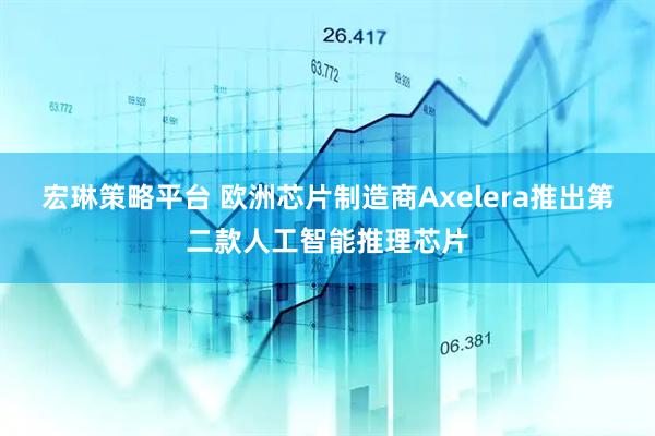 宏琳策略平台 欧洲芯片制造商Axelera推出第二款人工智能推理芯片