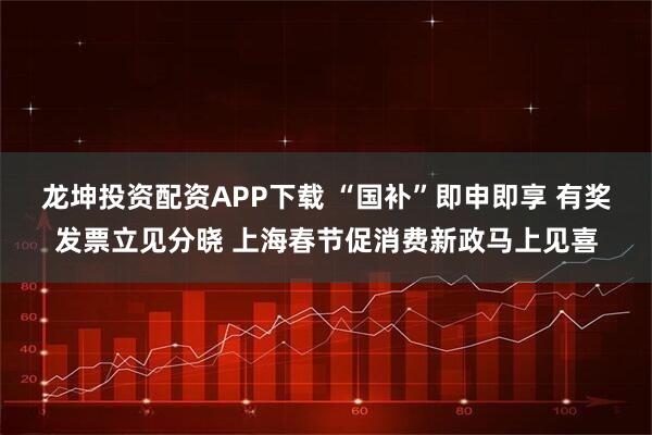 龙坤投资配资APP下载 “国补”即申即享 有奖发票立见分晓 上海春节促消费新政马上见喜